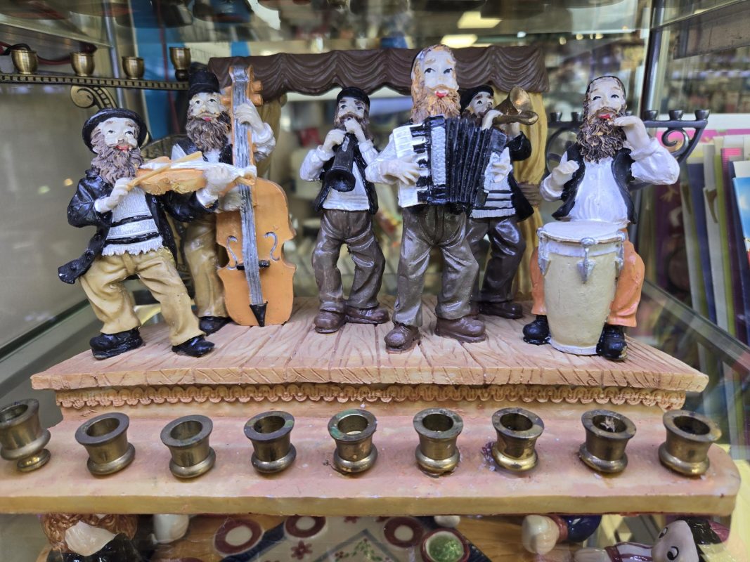 Ceramic menorah of Men In the Band